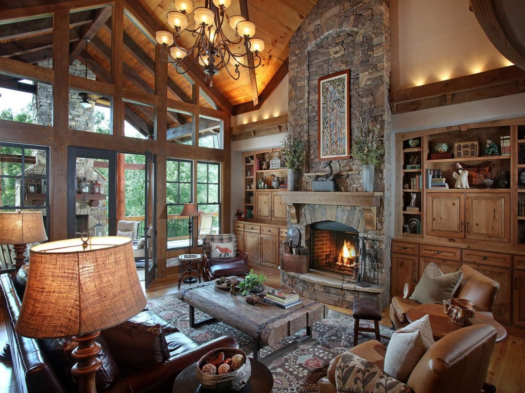 Crazy Fox Lodge Custom Log Home Design and Build
