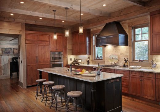 Gourmet kitchen, Big Canoe, Georgia