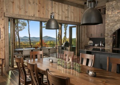Blue Mist Custom Home Kitchen View of Custom Home in Blairsville Georgia