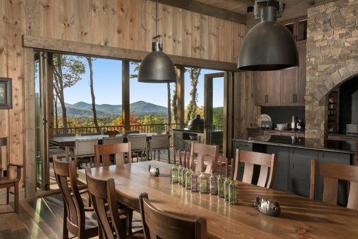 Blue Mist Custom Home Kitchen View of Custom Home in Blairsville Georgia