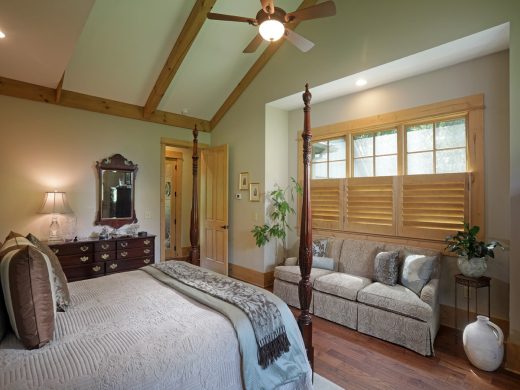 This Primary Suite is designed for relaxing. Blue Ridge, Georgia