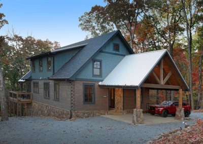 Falling Waters Cabin a Custom Log Home in Jasper Georgia